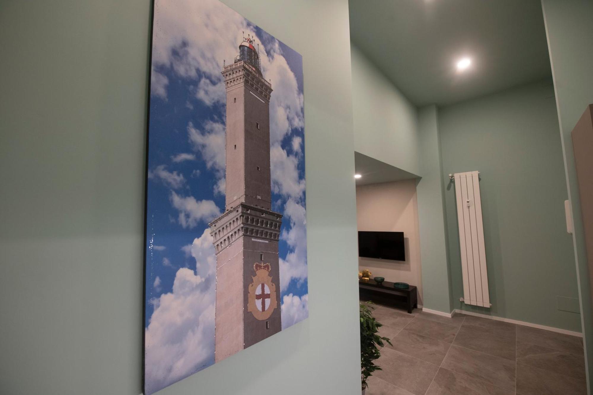 227 - Largo Zecca Luxury Apartment - Nel Cuore Del Centro Di Genova Luaran gambar